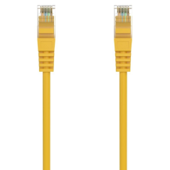 Cable de Red RJ45 AWG24 UTP Aisens A145-0564 Cat.6A/ LSZH/ 30cm/ Amarillo