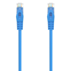 Cable de Red RJ45 AWG24 UTP Aisens A145-0573 Cat.6A/ LSZH/ 1m/ Azul