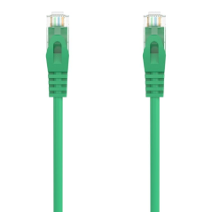 Cable de Red RJ45 AWG24 UTP Aisens A145-0580 Cat.6A/ LSZH/ 1m/ Verde