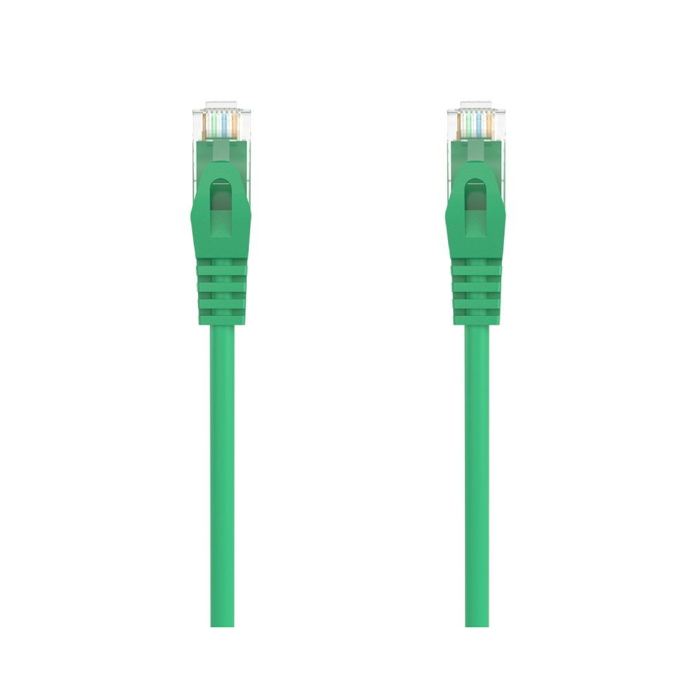 Cable de Red RJ45 AWG24 UTP Aisens A145-0581 Cat.6A/ LSZH/ 1.5m/ Verde