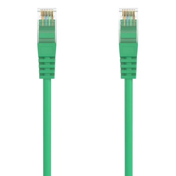 Cable de Red RJ45 AWG24 UTP Aisens A145-0581 Cat.6A/ LSZH/ 1.5m/ Verde