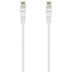 Cable de Red RJ45 AWG24 UTP Aisens A145-0596 Cat.6A/ LSZH/ 2m/ Blanco