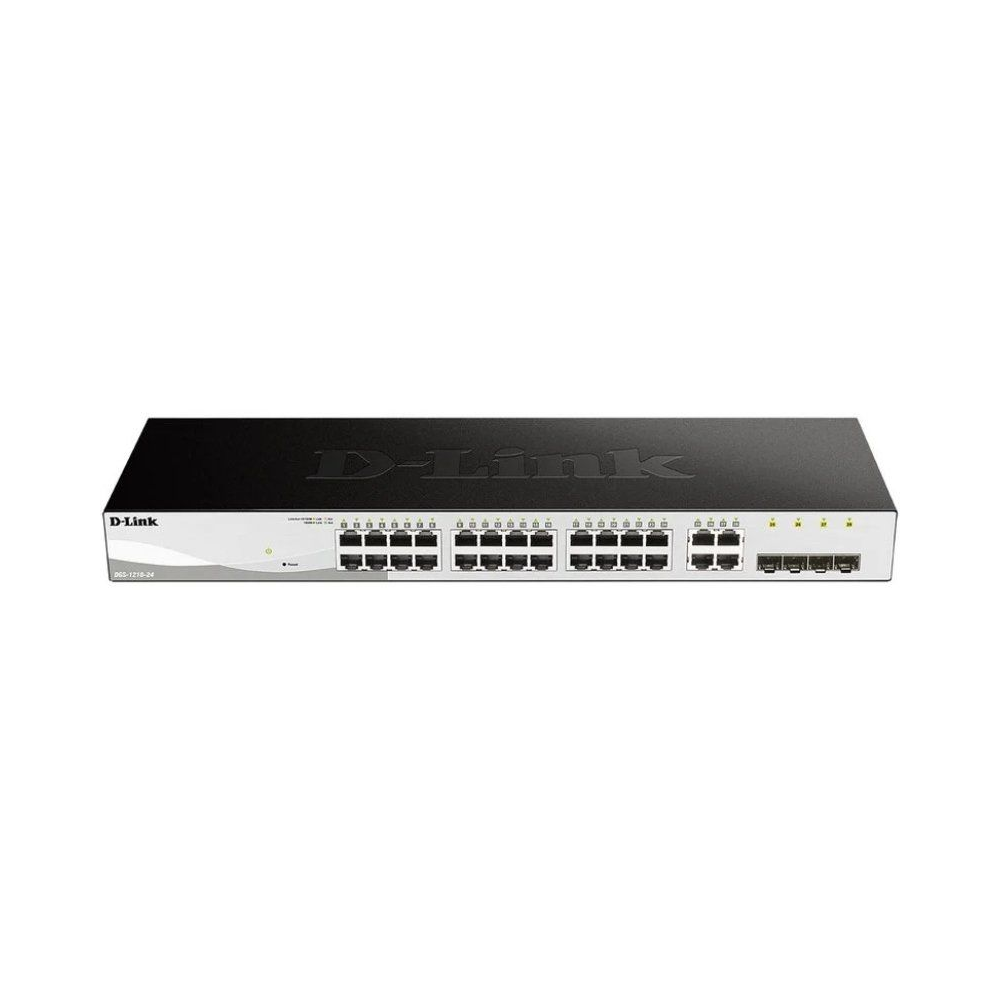 Switch Gestionado D-Link DGS-1210-24/ 24 Puertos/ RJ-45 10/100/1000/ SFP