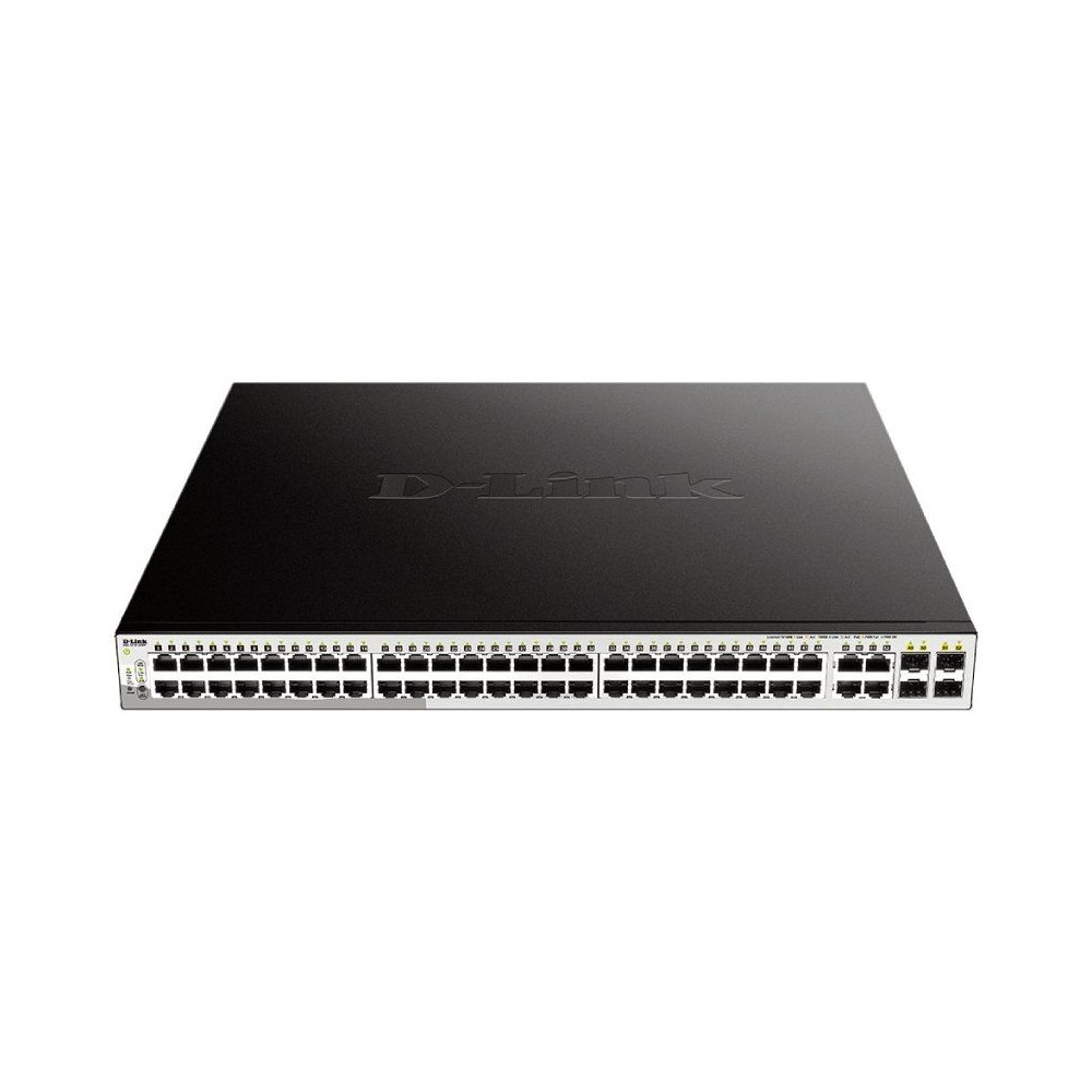 Switch Gestionable D-Link DGS-1210-52MP 52 Puertos/ RJ-45 10/100/1000 PoE/ SFP