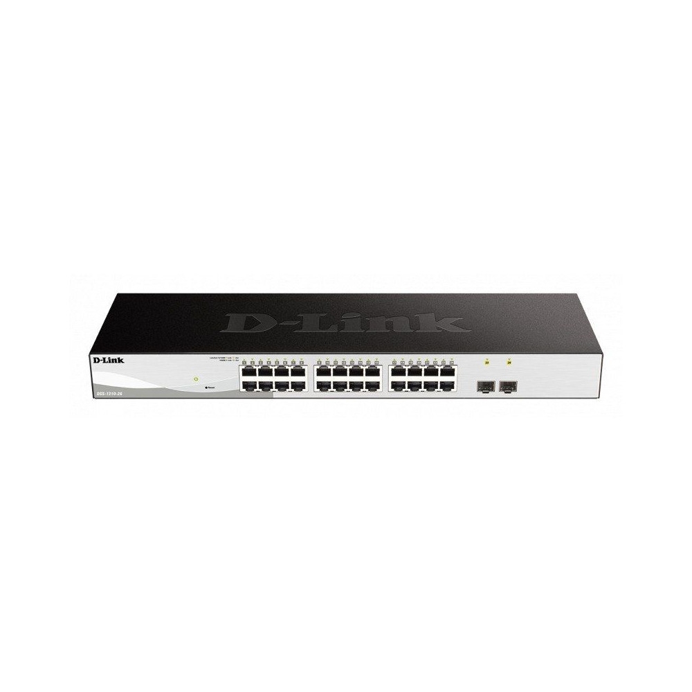 Switch DGS-1210-26 Smart Plus D-Link DGS-1210-26 26 Puertos/ RJ-45 10/100/1000/ SFP