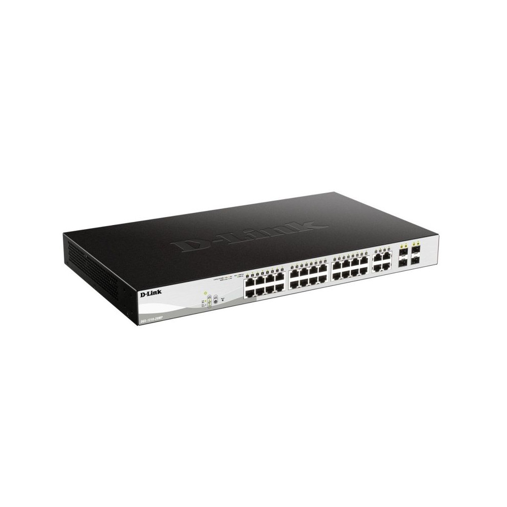 Switch D-Link Smart Plus DGS-1210-28MP 28 Puertos/ RJ-45 10/100/1000 PoE/ SFP