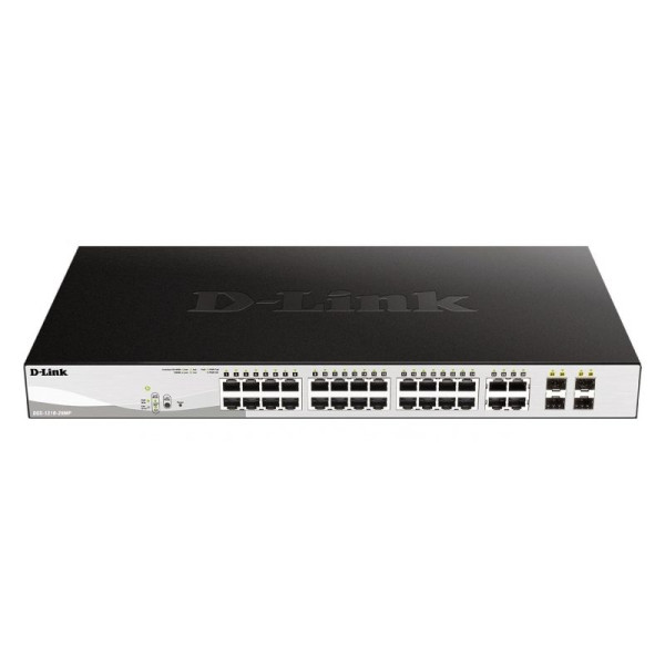 Switch D-Link Smart Plus DGS-1210-28MP 28 Puertos/ RJ-45 10/100/1000 PoE/ SFP