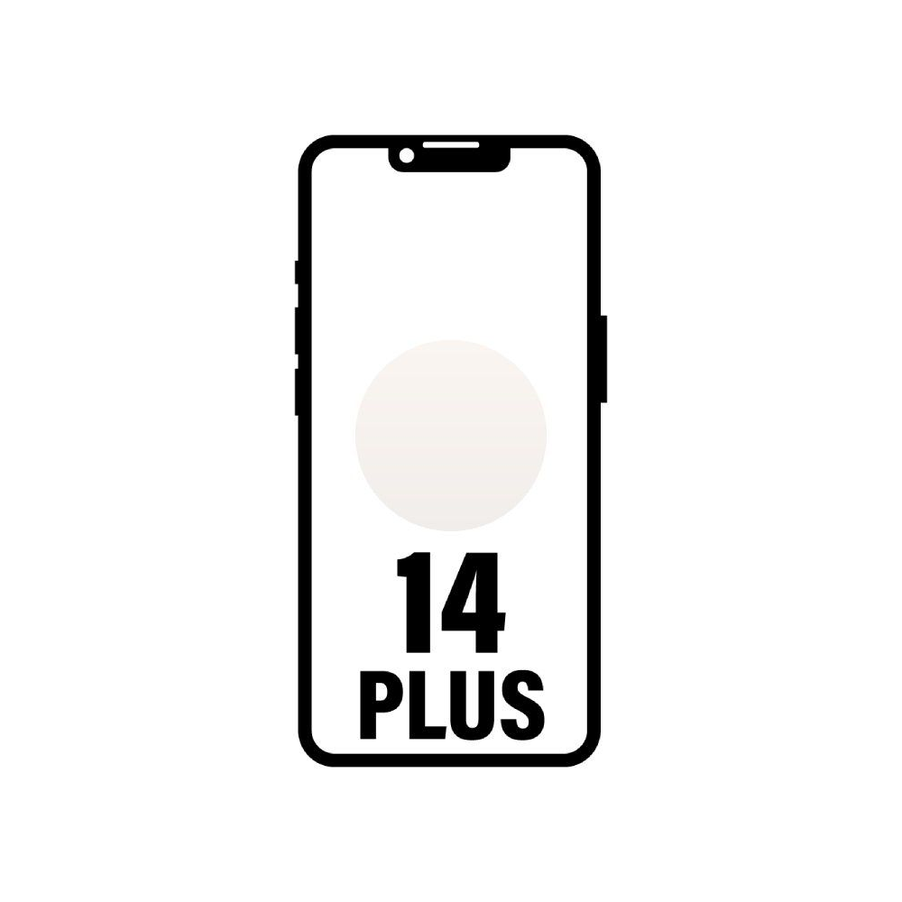 Smartphone Apple iPhone 14 Plus 256Gb/ 6.7'/ 5G/ Blanco Estrella