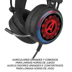 Auriculares Gaming con Micrófono Leotec Avengers 003 Marvel/ Jack 3.5