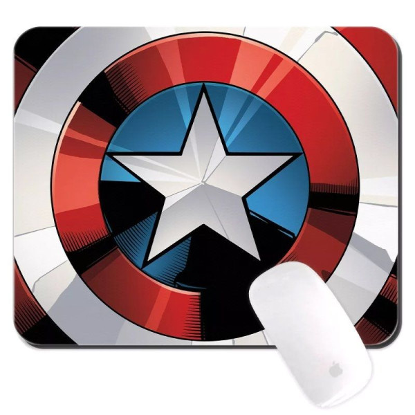 Alfombrilla Leotec Marvel Capitán América 025/ 220 x 180 x 3 mm