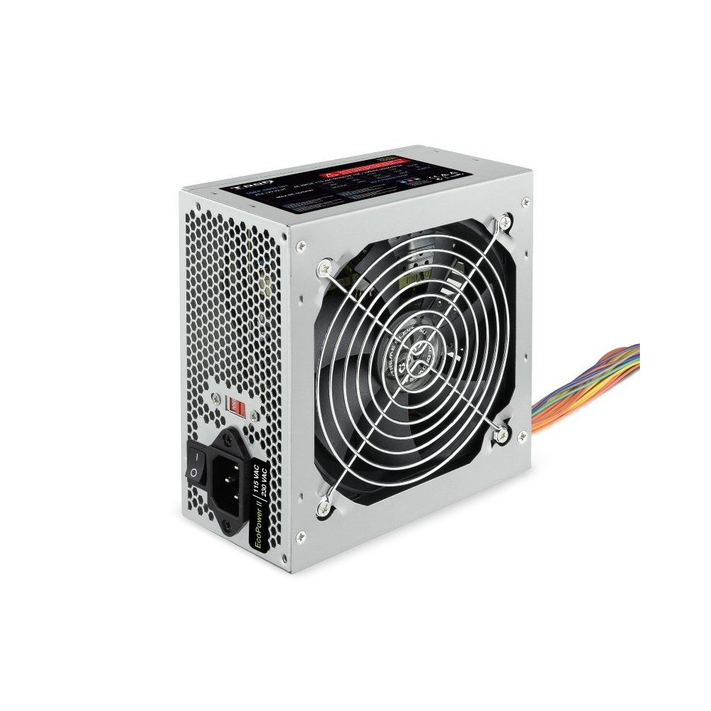 Fuente de Alimentación TooQ TQEP-500S-INT/ 500W/ Ventilador 12cm - Imagen 1