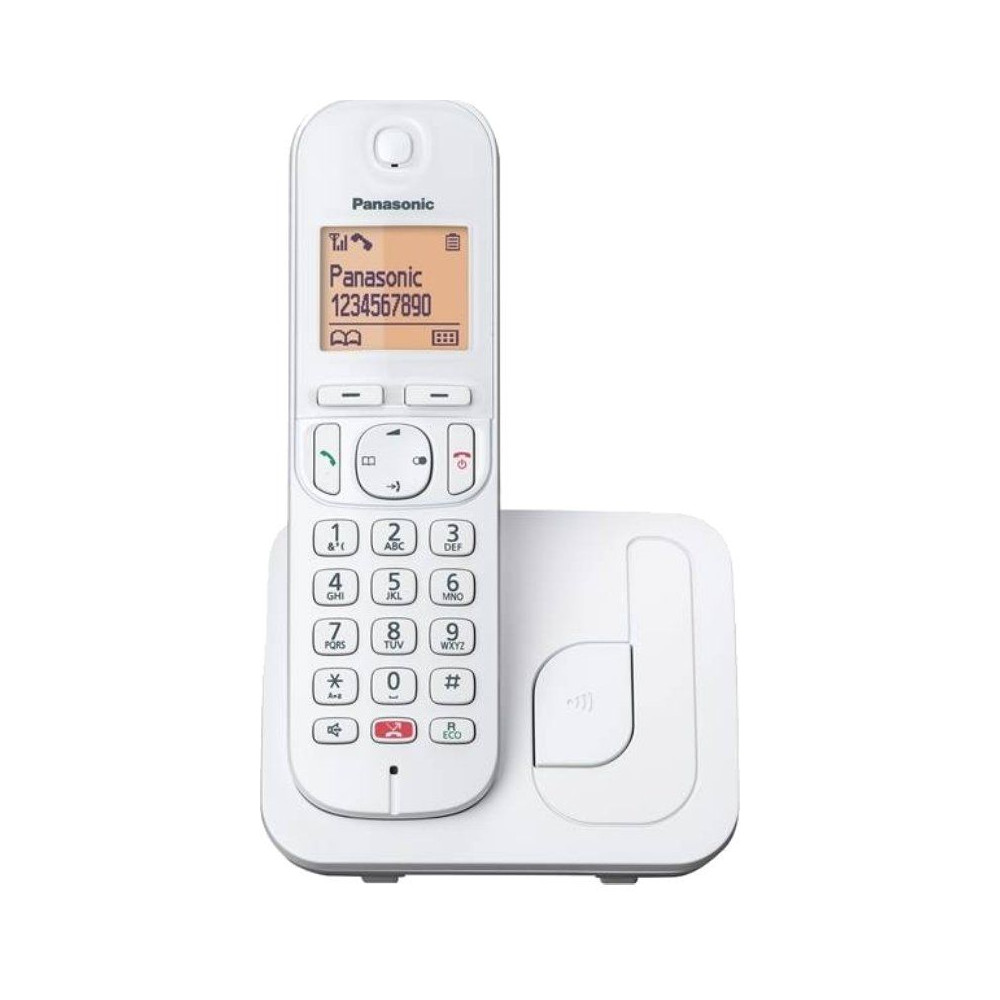 Teléfono Inalámbrico Panasonic KX-TGC250SPW/ Blanco