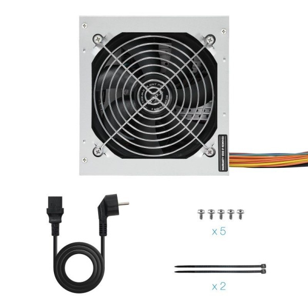 Fuente de Alimentación TooQ TQEP-500S-INT/ 500W/ Ventilador 12cm - Imagen 5