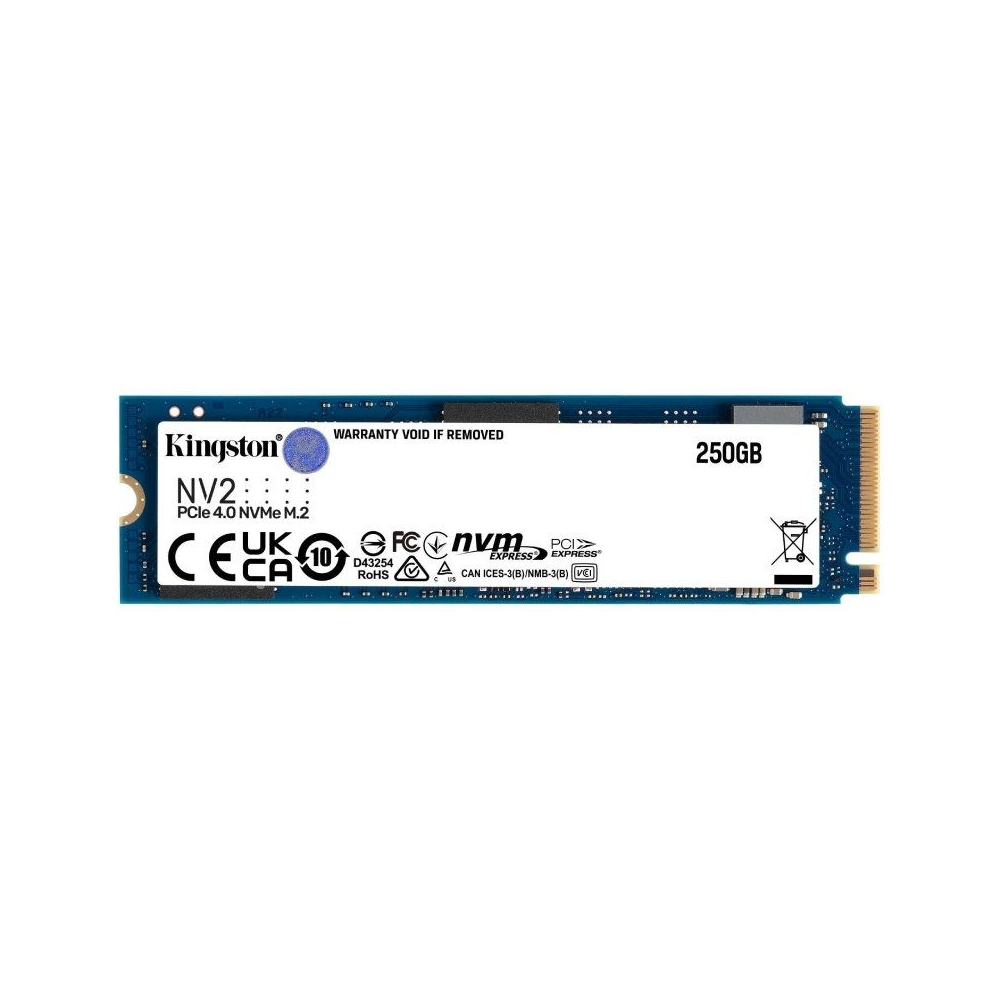Disco SSD Kingston NV2 250GB/ M.2 2280 PCIe NVMe