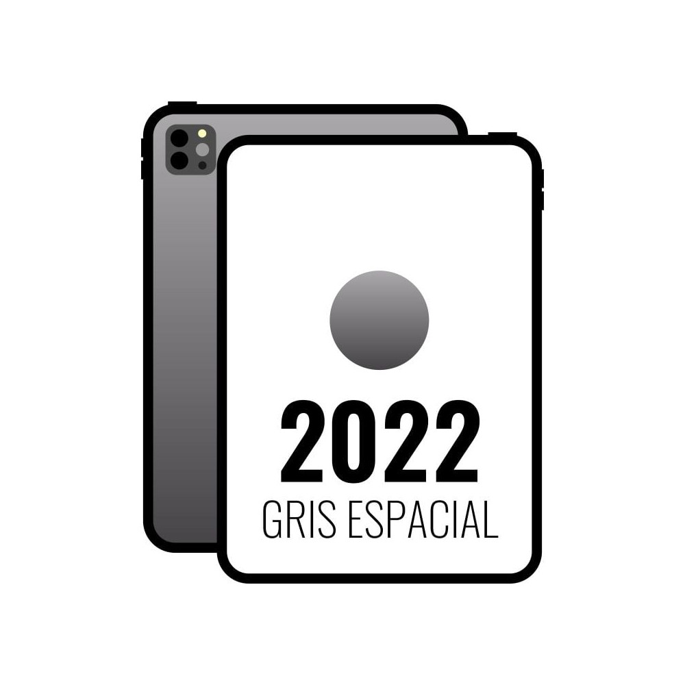 Apple iPad Pro 12.9' 2022 6th WiFi/ M2/ 512GB/ Gris Espacial - MNXU3TY/A