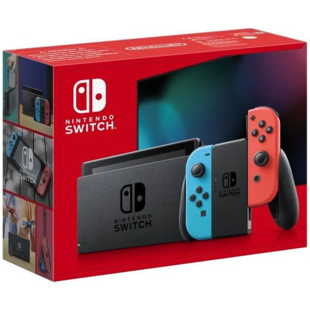 Nintendo Switch Azul Neón/Rojo Neón (2022)/ 2 Mandos Joy-Con