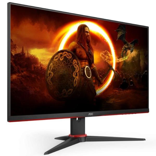 Monitor Gaming AOC 24G2SAE/BK 23.8'/ Full HD/ 1ms/ 165Hz/ VA/ Multimedia/ Negro