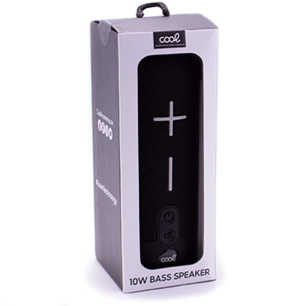 Altavoz Música Universal Bluetooth COOL 10W Bass Negro