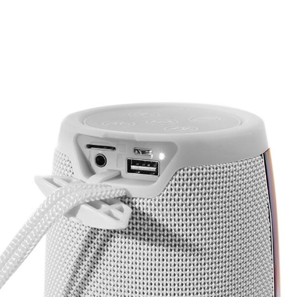 Altavoz Música Universal Bluetooth Marca COOL LED (14W) Blanco