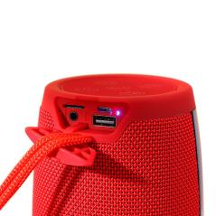 Altavoz Música Universal Bluetooth Marca COOL LED (14W) Rojo