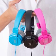 Auriculares Cascos Jack 3,5 mm COOL Toronto Con Micro Rosa