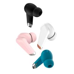 Auriculares Stereo Bluetooth Dual Pod Earbuds COOL URBAN Lcd Aguamarina