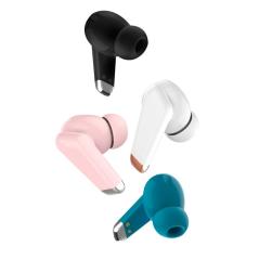 Auriculares Stereo Bluetooth Dual Pod Earbuds COOL URBAN Lcd Rosa