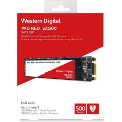 Disco Duro SSD Western Digital Red SA500 NAS 500GB/ M.2 2280 - Imagen 2