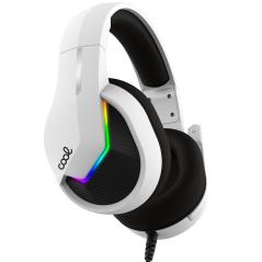 Auriculares Stereo PC / PS4 / PS5 / Xbox Gaming Iluminación COOL Storm White USB 7.1