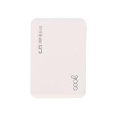 Bateria Externa Power Bank 5000 mAh COOL Leather Blanco