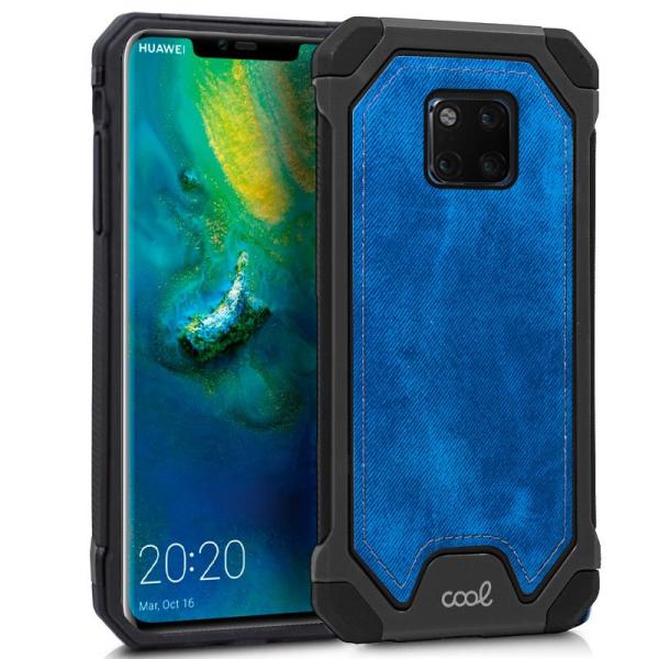Carcasa COOL para Huawei Mate 20 Pro Hard Tela Azul