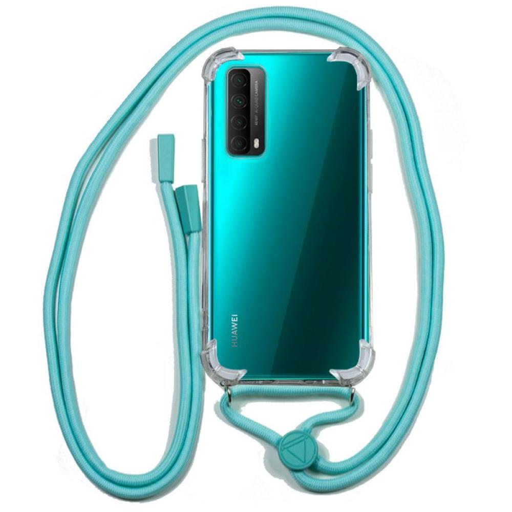 Carcasa COOL para Huawei P Smart 2021 Cordón Celeste