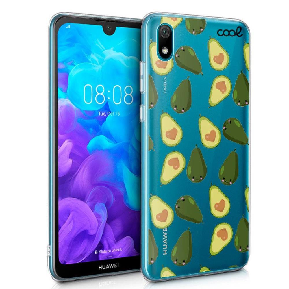 Carcasa COOL para Huawei Y5 (2019) Clear Aguacates