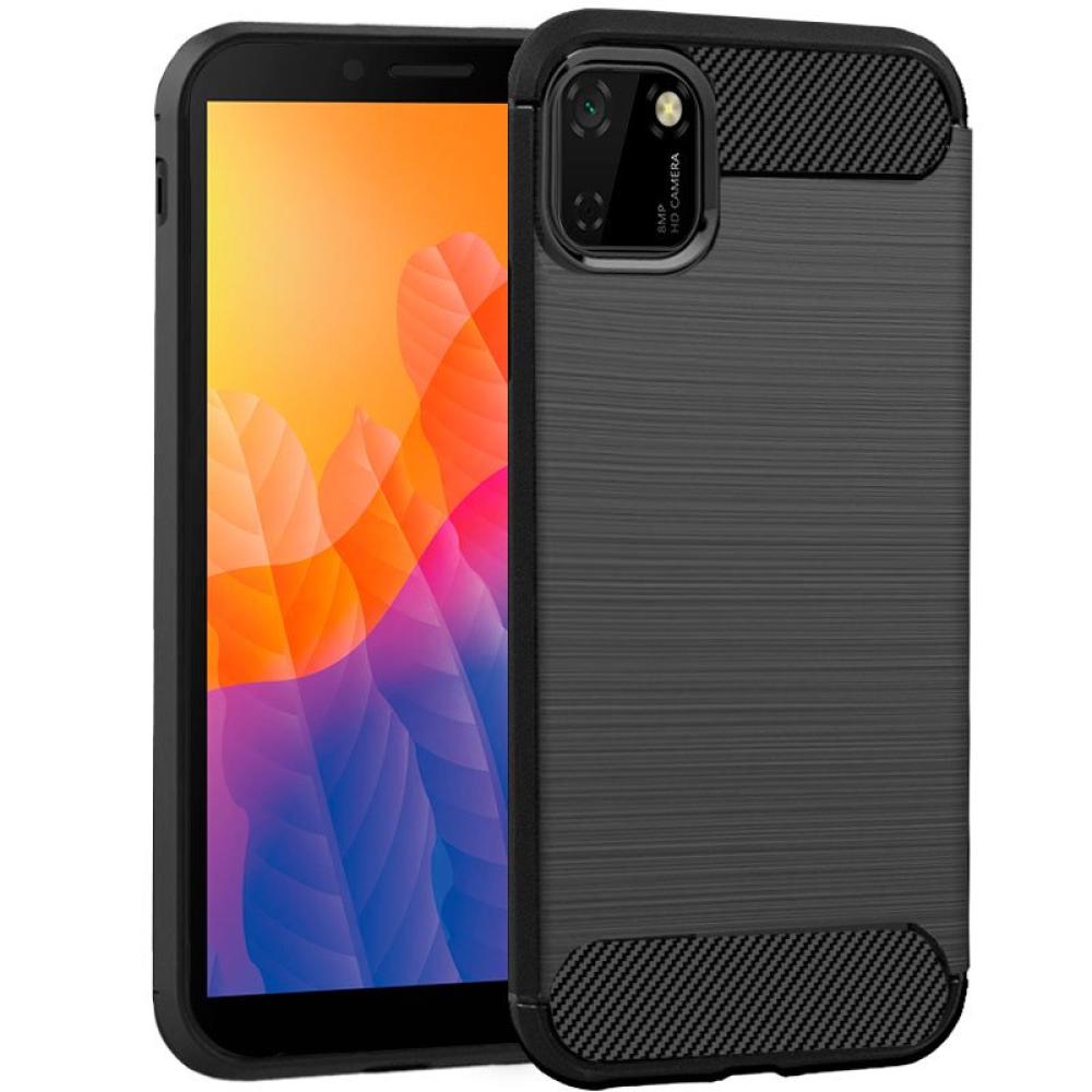 Carcasa COOL para Huawei Y5p Carbón Negro