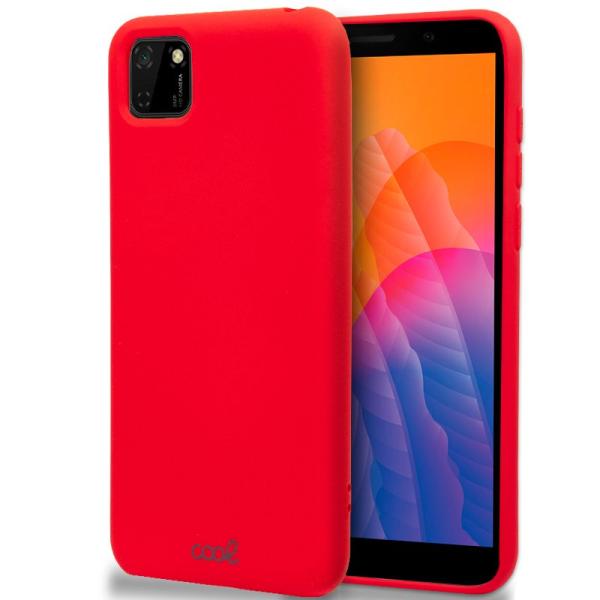Carcasa COOL para Huawei Y5p Cover Rojo