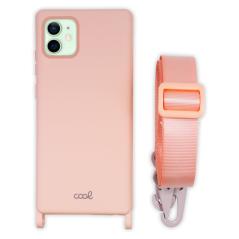 Carcasa COOL para iPhone 12 / 12 Pro Cinta Rosa