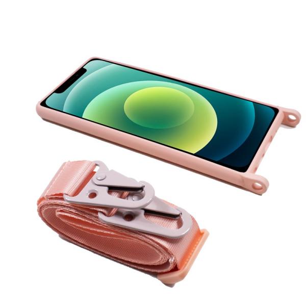 Carcasa COOL para iPhone 12 / 12 Pro Cinta Rosa