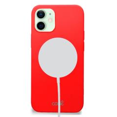 Carcasa COOL Para iPhone 12 / 12 Pro Magnética Cover Rojo