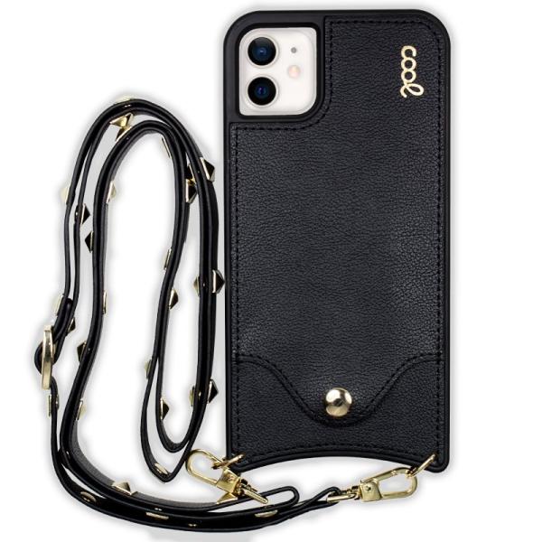 Carcasa COOL para iPhone 12 mini Correa Pop-Rock Negro