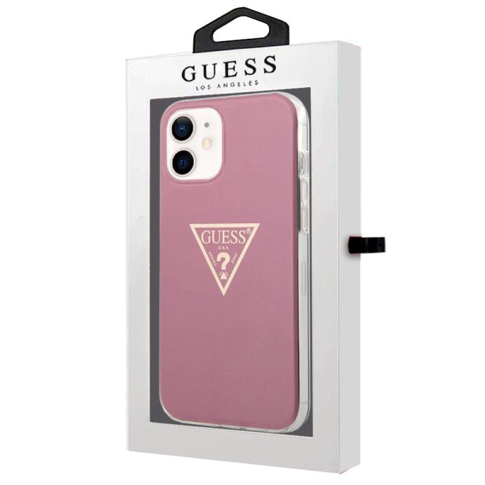 Carcasa COOL Para iPhone 12 mini Licencia Guess Rosa