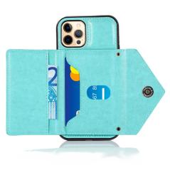 Carcasa COOL para iPhone 12 Pro Max Colgante Wallet Mint