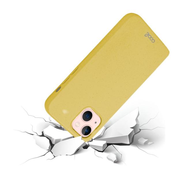 Carcasa COOL para iPhone 13 Eco Biodegradable Amarillo