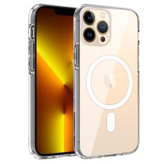 Carcasa COOL para iPhone 13 Pro Max Magnética Transparente