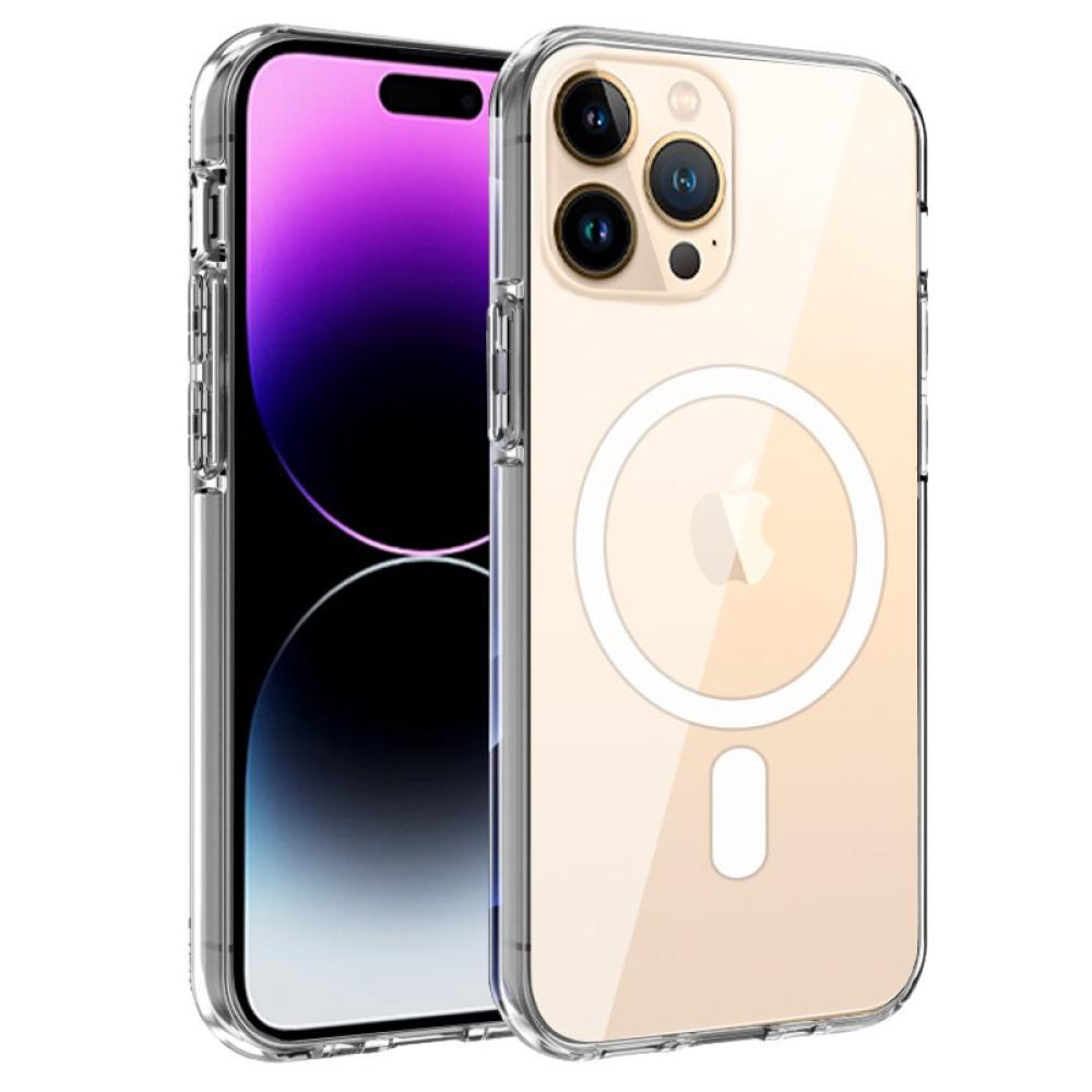 Carcasa COOL para iPhone 14 Pro Max Magnética Transparente