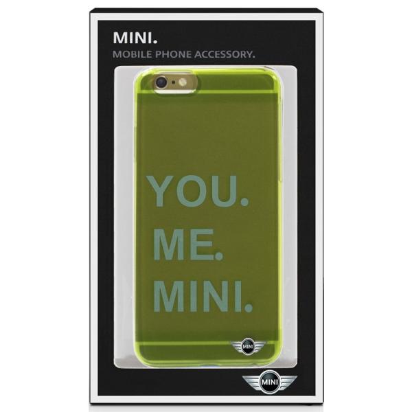 Carcasa COOL para iPhone 6 / 6s Licencia Mini Cooper Letras Verde
