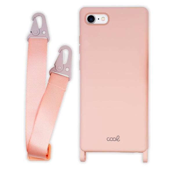 Carcasa COOL para iPhone 7 / 8 / SE (2020) / SE (2022) Cinta Rosa