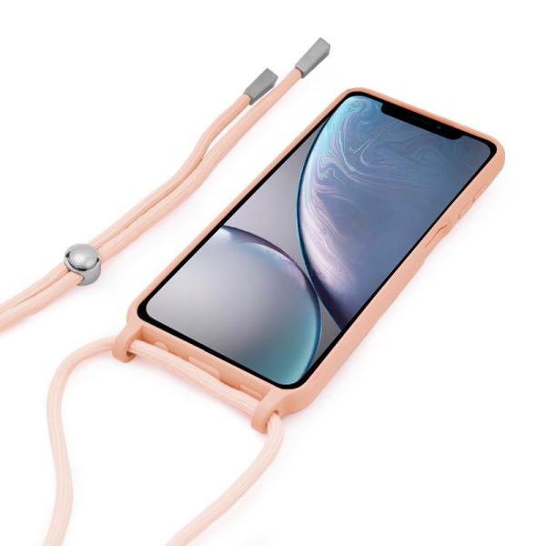 Carcasa COOL para iPhone XR Cordón Liso Rosa