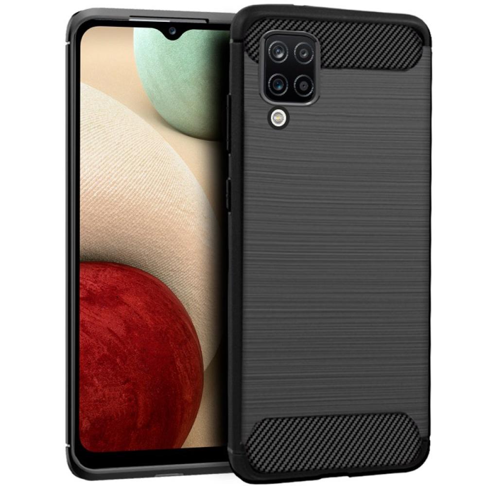 Carcasa COOL para Samsung A125 Galaxy A12 / M12 Carbón Negro