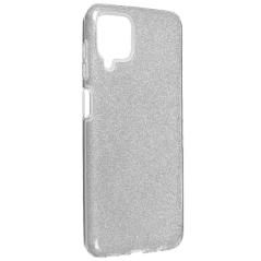 Carcasa COOL para Samsung A125 Galaxy A12 / M12 Glitter Plata