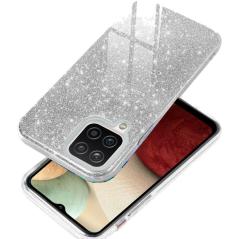 Carcasa COOL para Samsung A125 Galaxy A12 / M12 Glitter Plata
